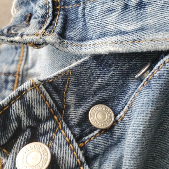 Levis 501  blue highrise button fly  jeans size 30 - Picture 8 of 16